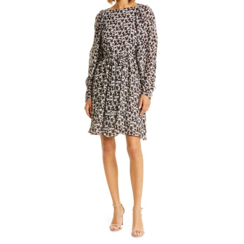 Hugo Boss Duffy Long Sleeve Shift Dress
